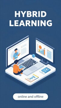 hybrid learning education online classroom technology