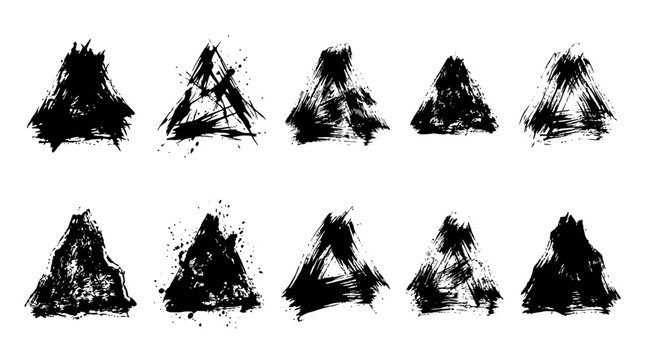 Diverse Set of Scratchy Texture Overlays for Artistic Backgrounds and Grunge Effects