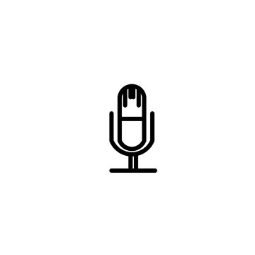 vector microphone icon