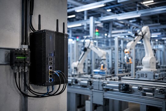 Edge AI Smart Factory