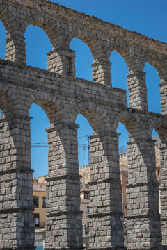 Acueducto de Segovia (Castilla y Le&oacute;n, Espa&ntilde;a)