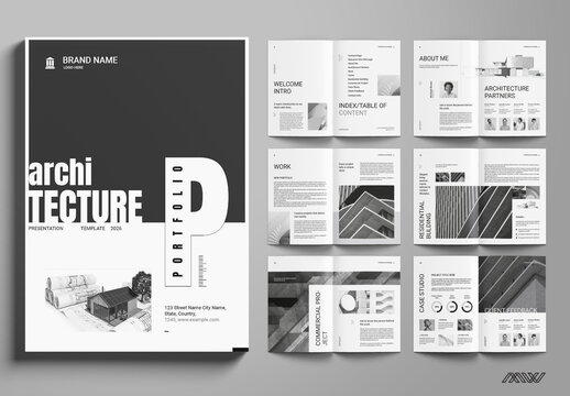 Architecture Portfolio Brochure Template