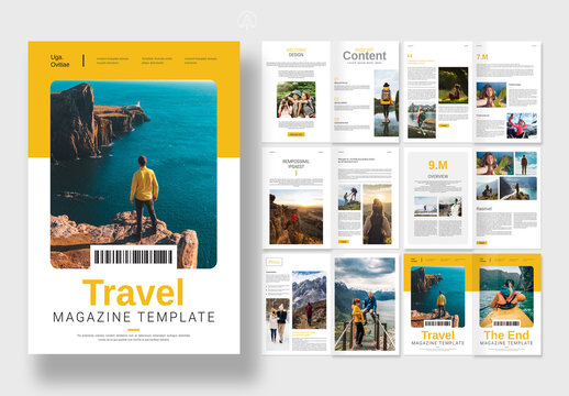 Travel Magazine Template