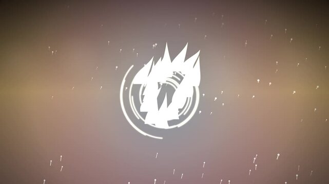 Scenic Perspective View of Fire Captured in Clean Ambient Lighting