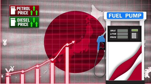 Currency values fluctuate alongside gasoline costs. Japan imports most of its energy resources.