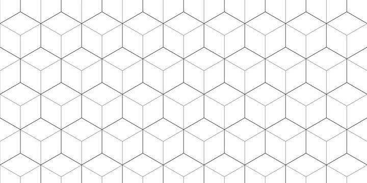 Seamless Geometric Grid Pattern with Gray Square Shapes, Abstract Mosaic Texture and Modern Tile Wallpaper Design for Decorative Backgrounds