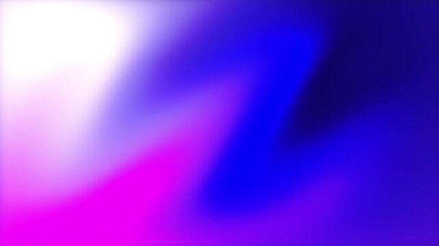 Abstract creative motion blur wave pattern with blue, white, purple, violet and dark blue background. Video animation Ultra HD 4k footage.