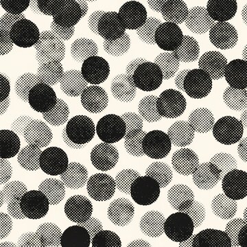 black and white seamless pattern
