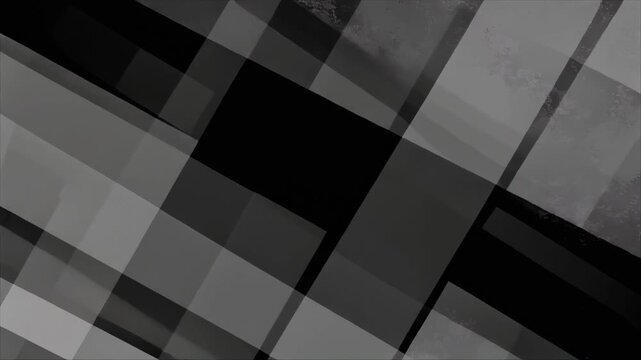 Modern geometric architecture black and white checkered floor pattern motion blur contrast diagonal