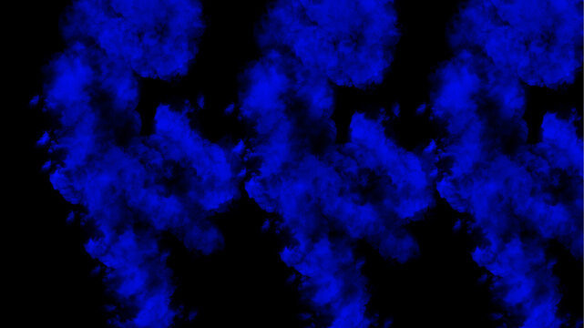 Blue smoke fog abstract background texture
