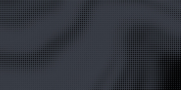 Halftone pattern background texture, round spot shapes, vintage or retro graphic, usable as decorative element.