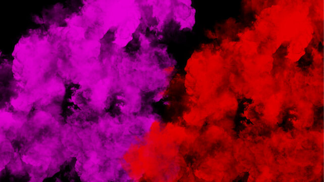 Red and purple smoke texture