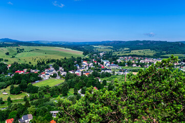 Poland, Polanica Zdroj, tourist viewpoint, Lesna Skala Castle (on the Szczytnik mountain) 21 june 2026 © voytek