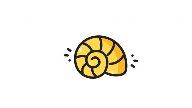 Nautilus shell design perfect for oceanthemed projects, marine biology illustrations, seashell patterns, beachthemed graphic designs, nautical branding.