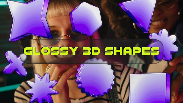 Glossy 3D Shapes