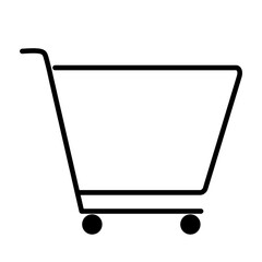 shopping cart vector icon png transparant © Widji