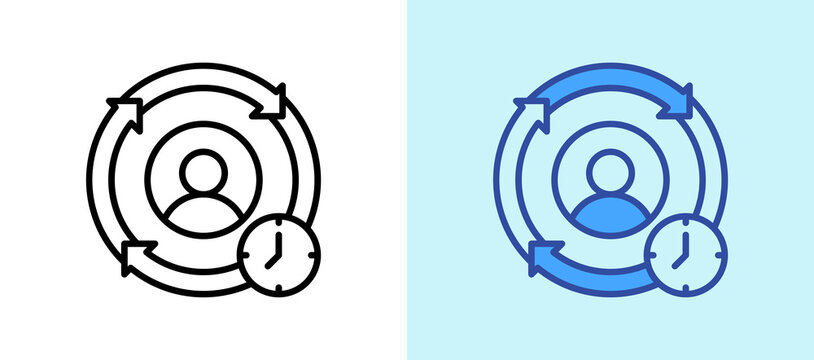 App Lifecycle lineblue icon