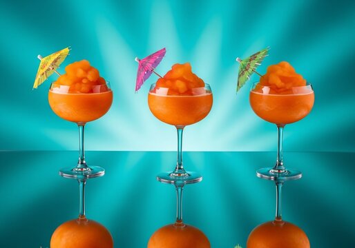 Frozen Sunset Sippers