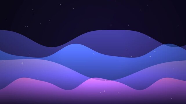 abstract gradient wave loop