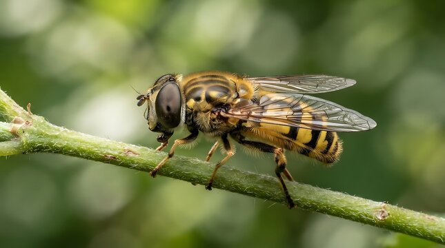 flies on the leaves