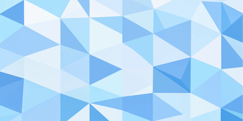 Obraz premium Vector abstract blue polygon background with geometric triangles and gradient texture for modern digital design