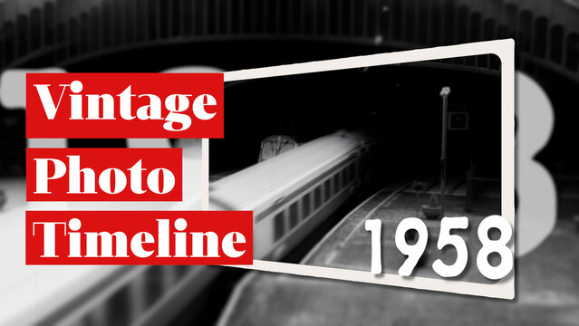 Vintage Photo Timeline