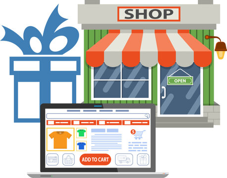 Internet Shopping Concept