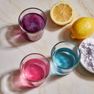 Natural Color Changes in Purple Cabbage Infusion