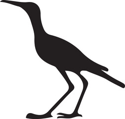 Naklejka premium silhouette of a bird