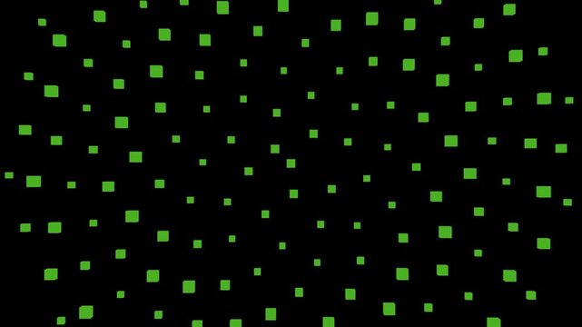 Abstract 3D Horizontal Seamless Loop Motion Graphic Phyllotaxis Horizontal_Phyllotaxis_Var_03_4K 4K