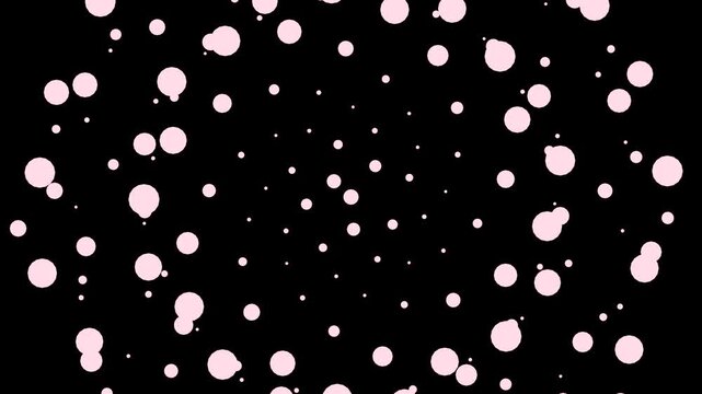 Abstract 3D Horizontal Seamless Loop Motion Graphic Phyllotaxis Horizontal_Phyllotaxis_Var_02_4K 4K