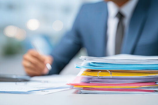 business accounting documents,auditor,management and auditing of office documents,Reports for Tax Time Analysis, Office worker working with documents, pre-approval quality assessment 