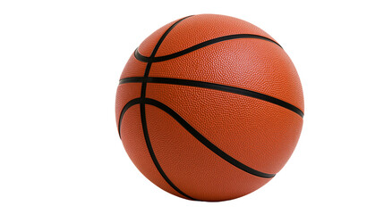 Fototapeta premium basketball isolated on white