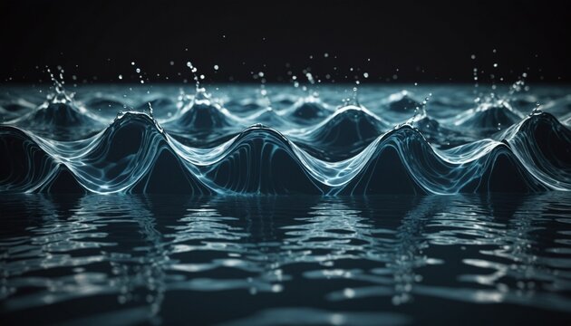 Abstract concept of sound healing