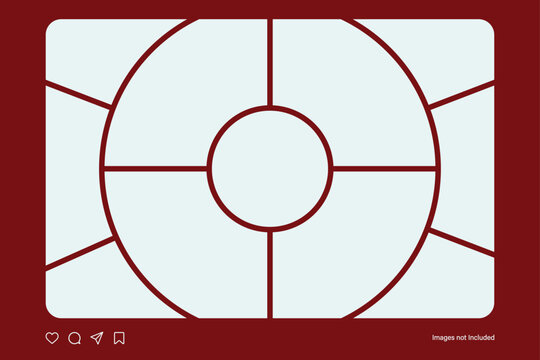 Social Media Design Collage Template