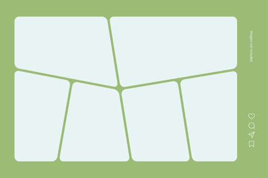 Social Media Design Collage Template