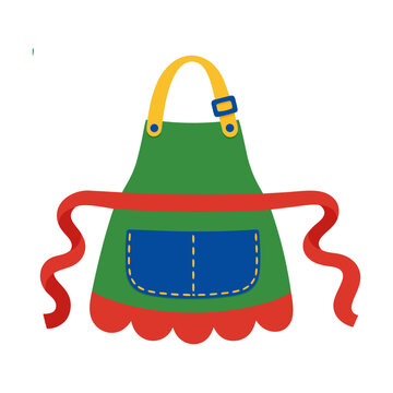 Playful Apron Illustration