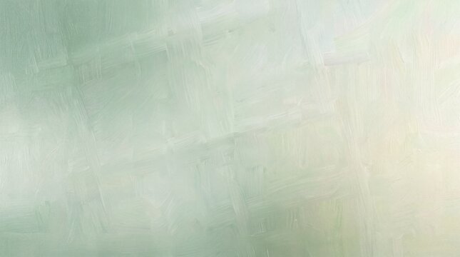 Abstract Green and Beige Oil Painting Texture Background