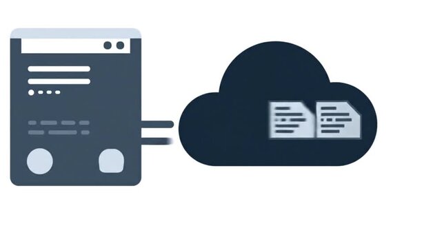 Animated 2D Flat Vector SaaS CI CD DevOps Code Deployment Pipeline Motion Graphic Video