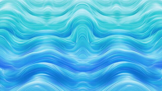 Blue wave texture motion, abstract water ripple, smooth ocean surface, cinematic fluid motion, dynamic wave pattern