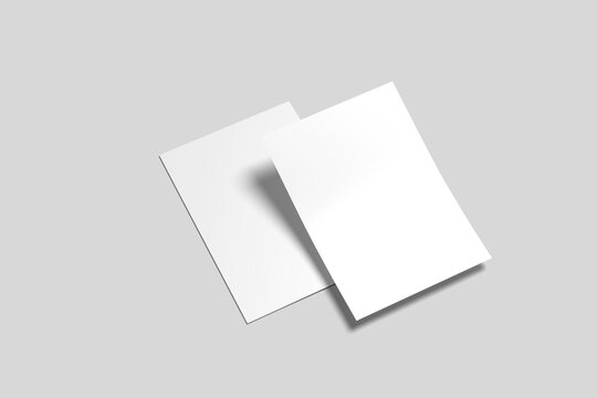 Present your A4 Flyer mockup for showcasing your design to clients