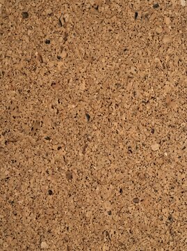 Natural Compressed Brown Cork Board Texture