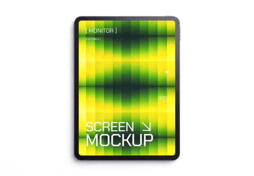 i Pad Screen Mockup