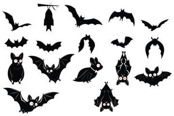Fototapeta premium Halloween icon set. Minimalist Halloween Decorations. perfect for Halloween.
