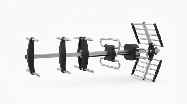 Modern antenna receiver for signal reception and transmission