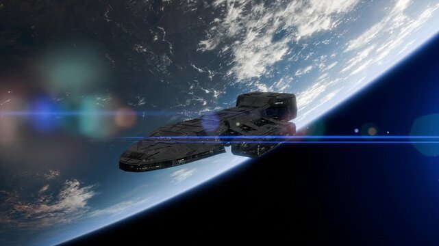 A science fiction clip from my imagination.