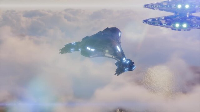 A science fiction clip from my imagination.