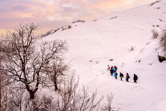 Uzuntas Village view in Bitlis Province of Turkey