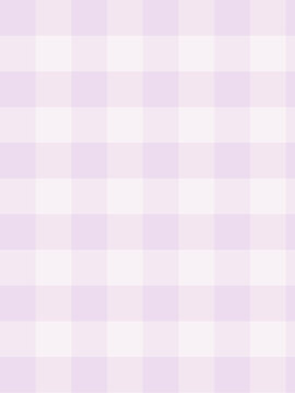 Soft pastel purple gingham pattern background vector design for cute stationery and packaging.