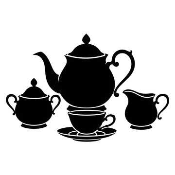 tea set icons